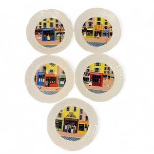 Philippe Deshoulieres Multicolor Plates